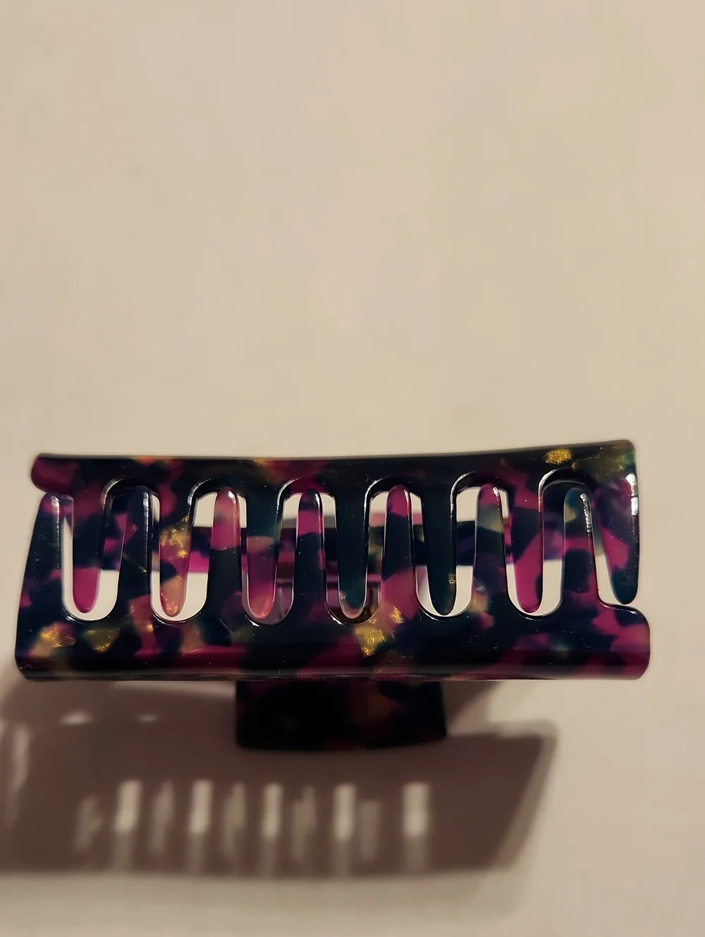 NWOT Acetate Hair Clip 3 inches
